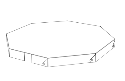 Dešťový kryt Terre