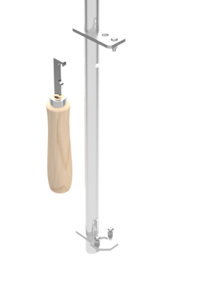 Sada pro uchycení grilu pro Caminqa Terre