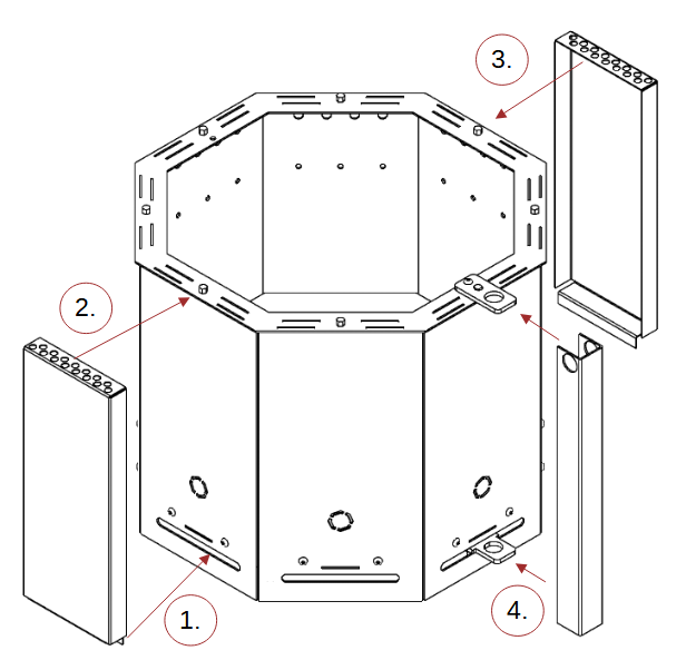 Sada pro zapuštění do země